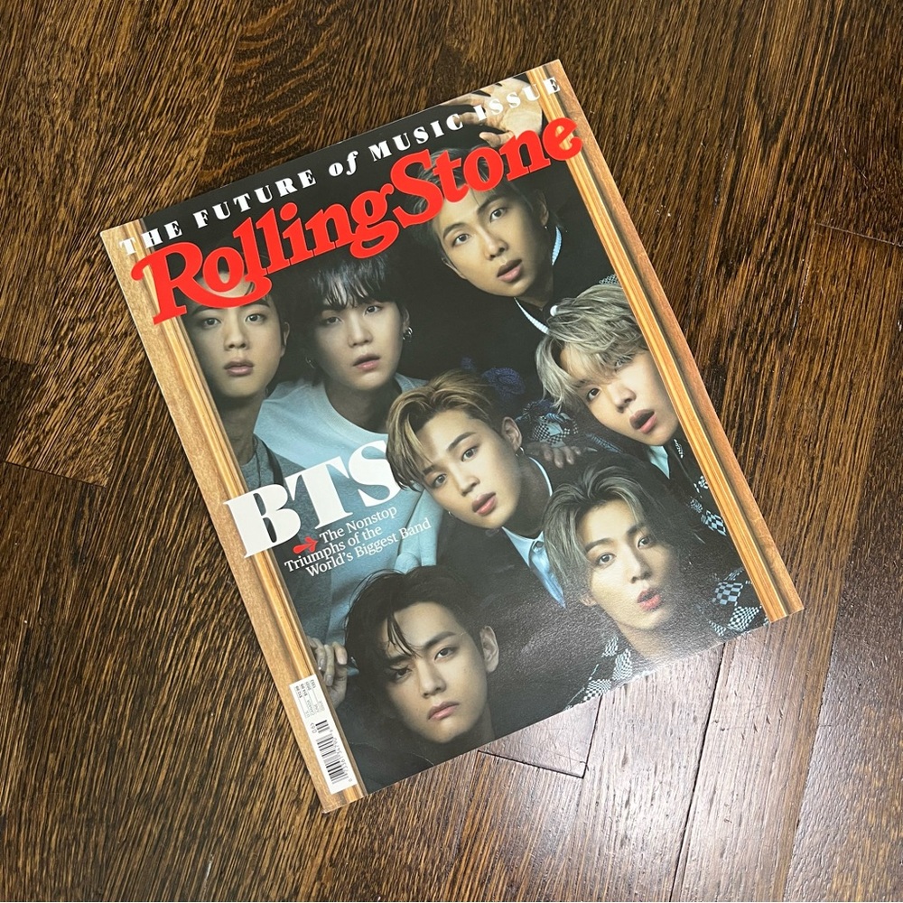 BTS on Rolling Stone Magazine